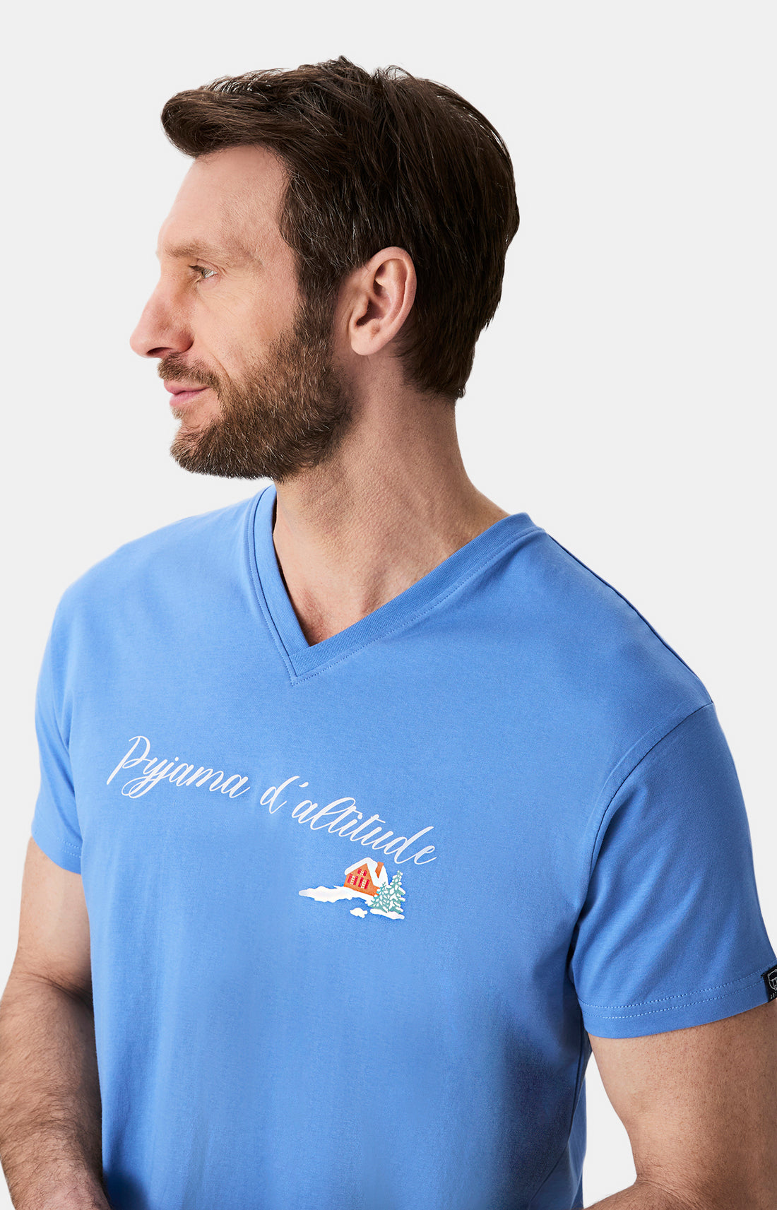 Pyjamas Homme Noël en altitude CIEL 2