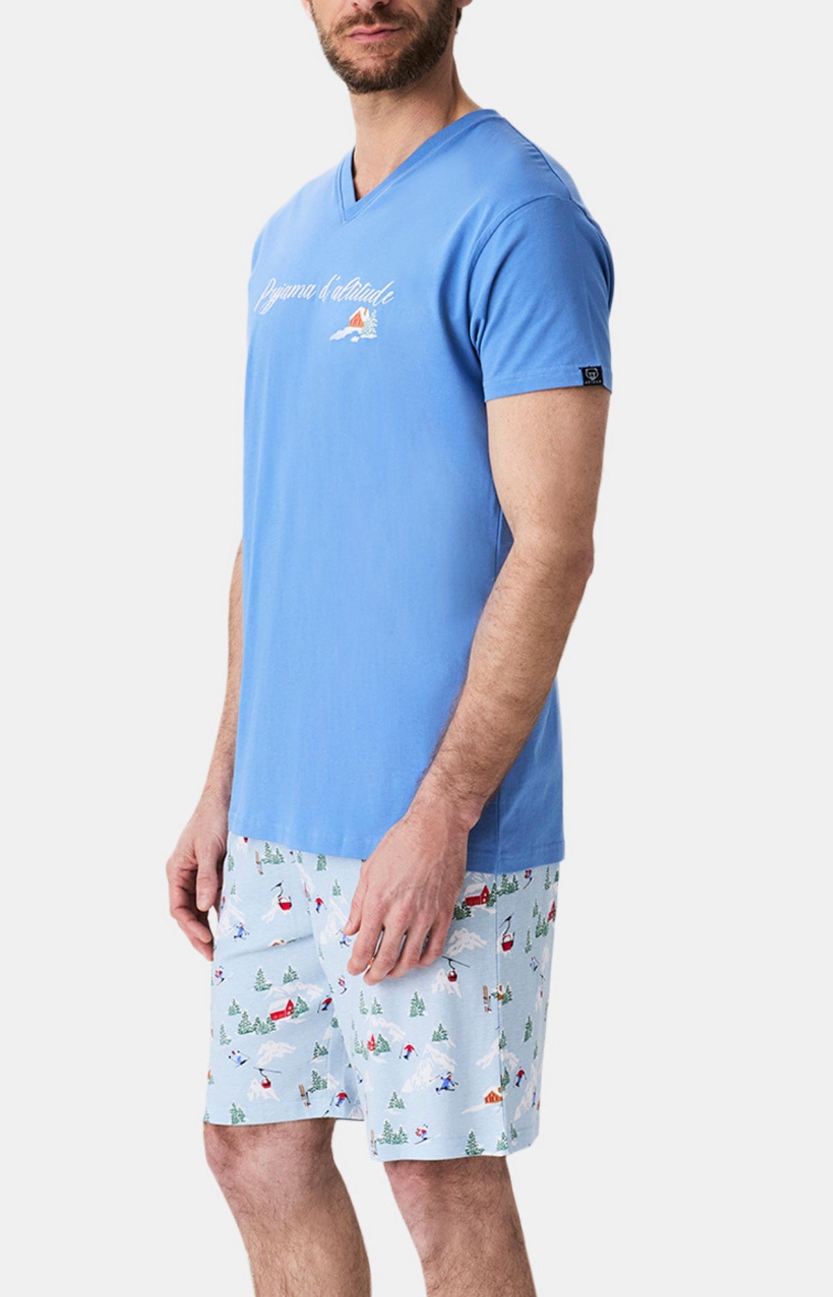 Pyjamas Homme Noël en altitude CIEL 4