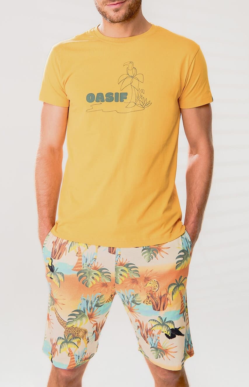 Pyjashort Homme Oasif Multicolore 1