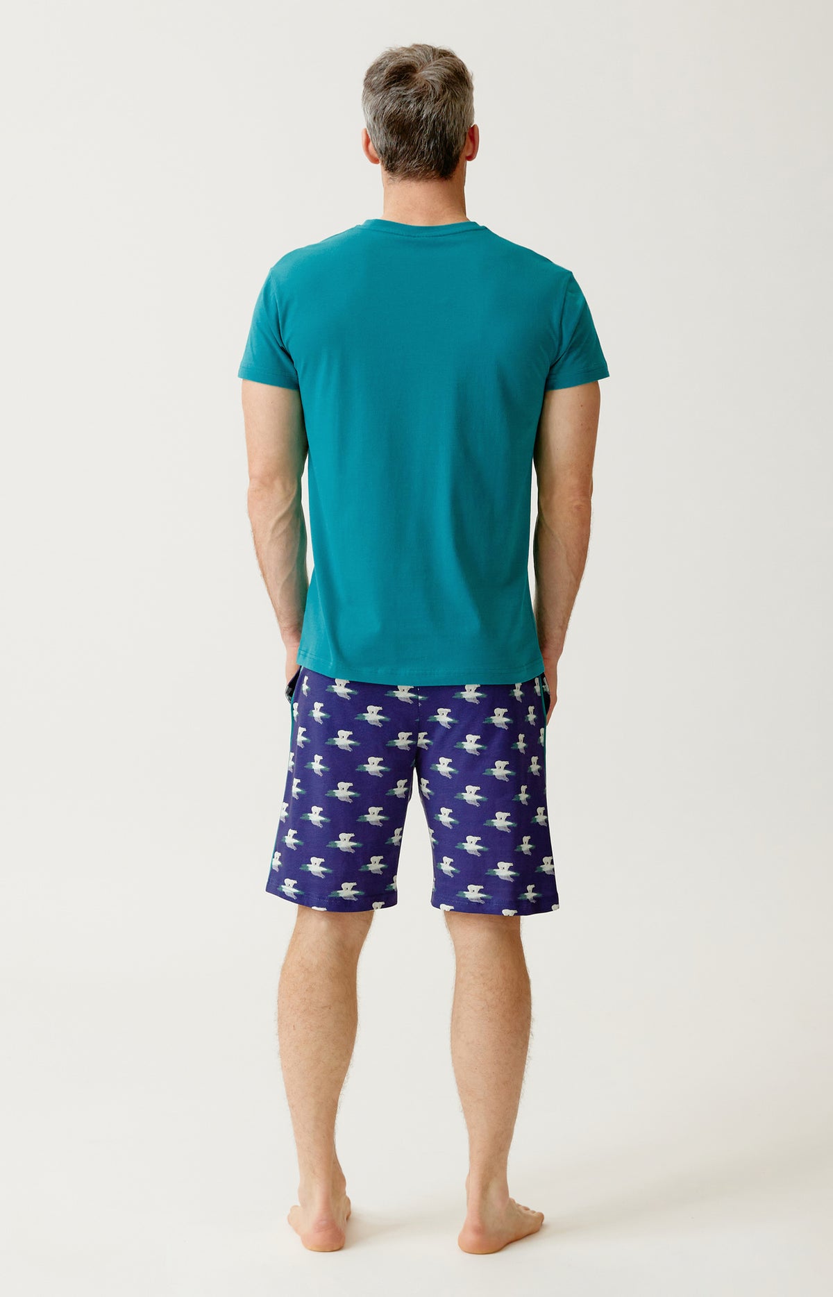 Pyjashort en jersey de coton léger - Pôle position