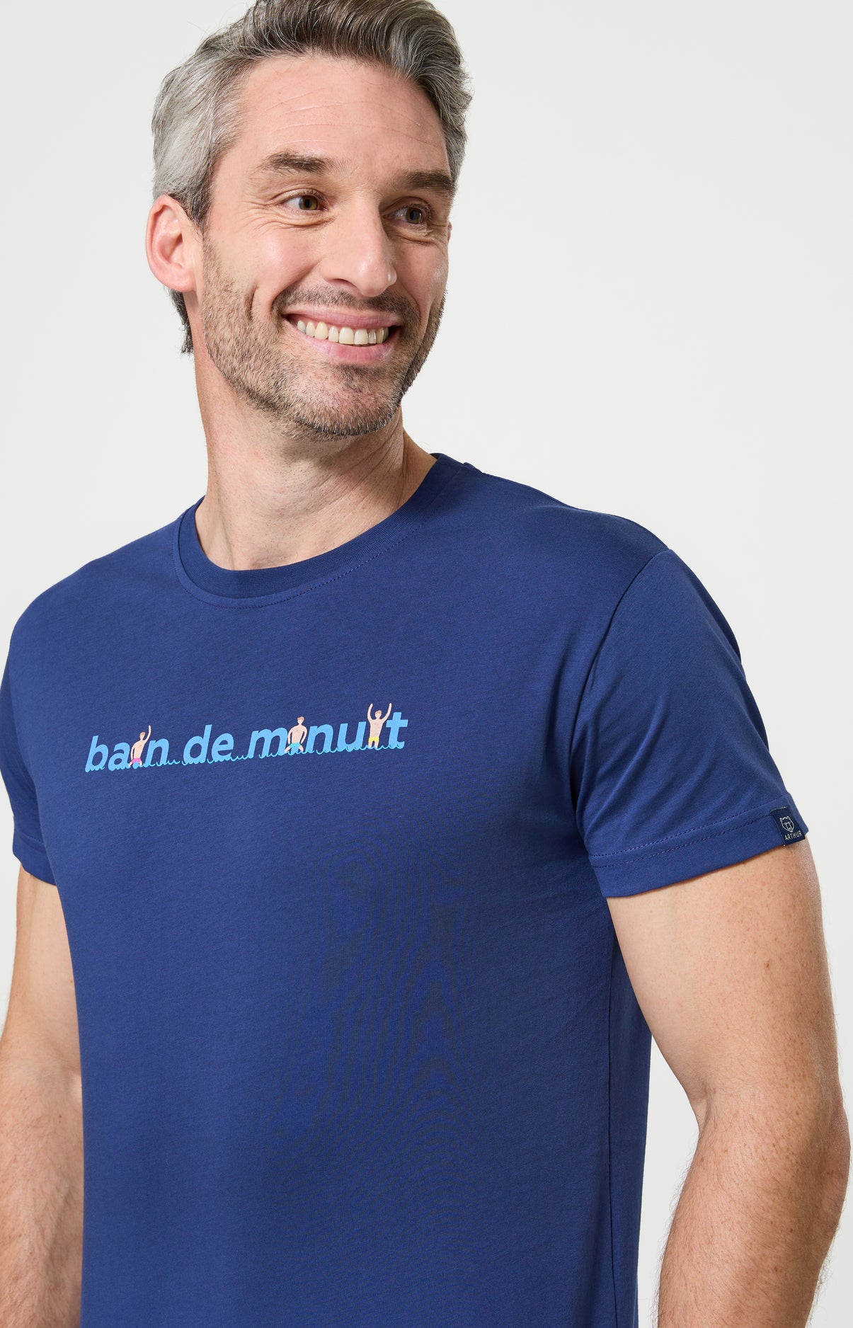 Pyjama Homme Bain de minuit Manches courtes Imprimé broderie baigneurs en maillots multicolores 2