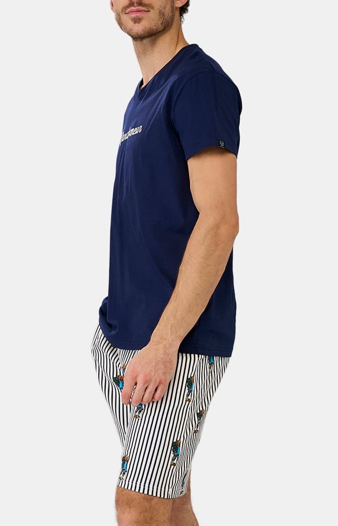 Pyjashort Randormeur - Marine 4