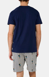 Pyjashort Randormeur - Marine 6