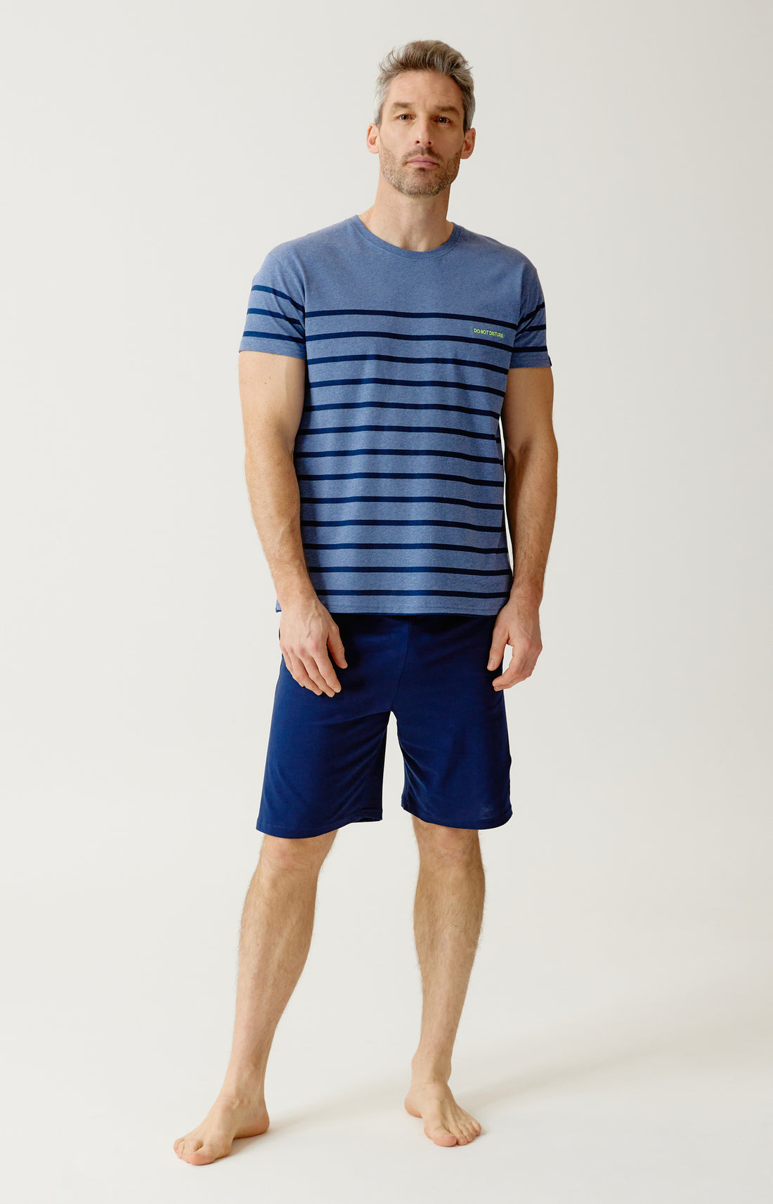 Pyjashort Homme Do not Disturb Bleu 1