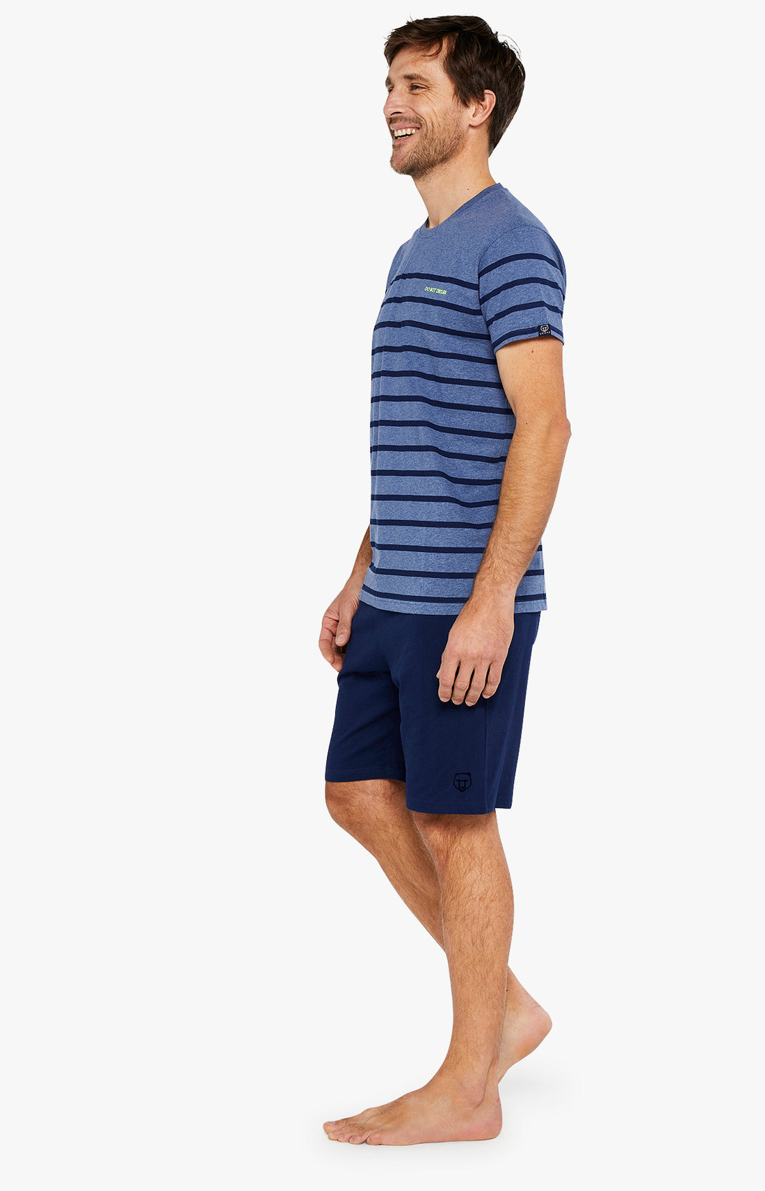 Pyjashort Homme Do not Disturb Bleu 2