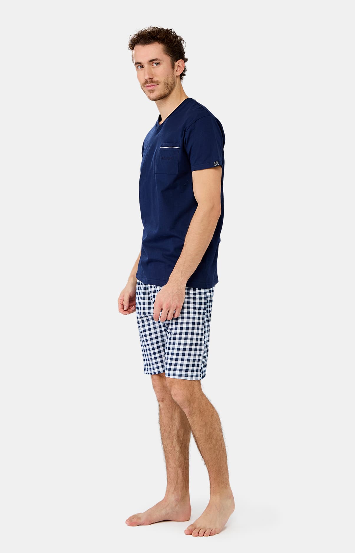 Pyjashort Homme Star Marine 2