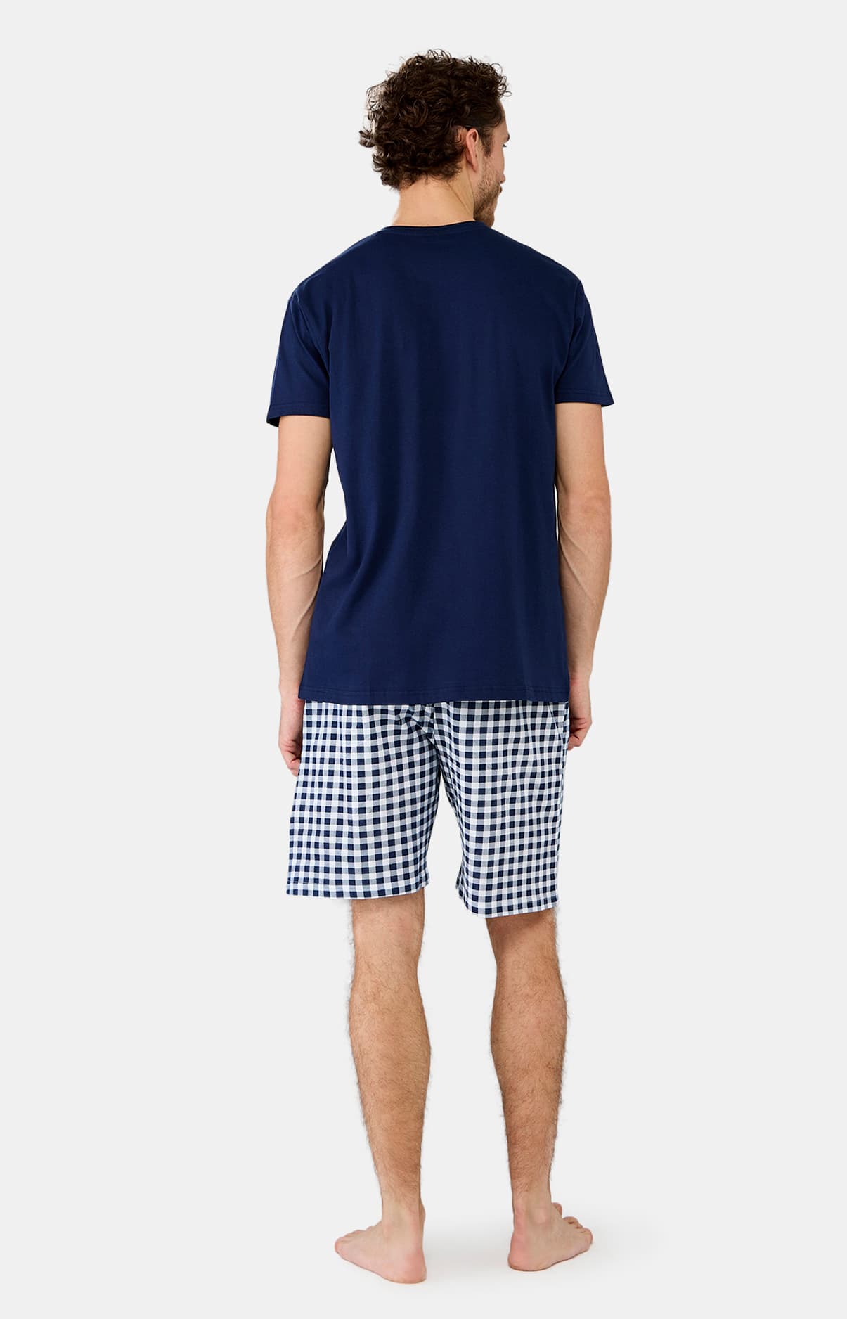 Pyjashort Homme Star Marine 4