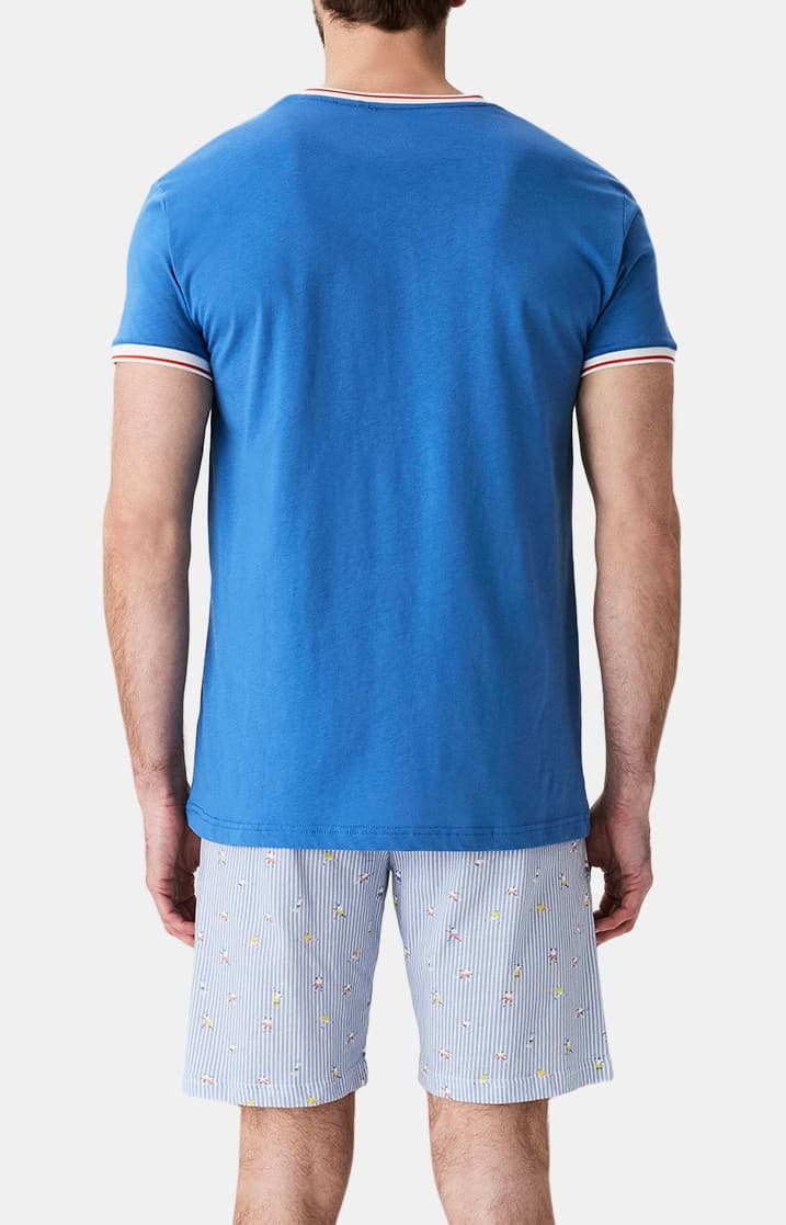 Pyjashort Good night session Bleu 7