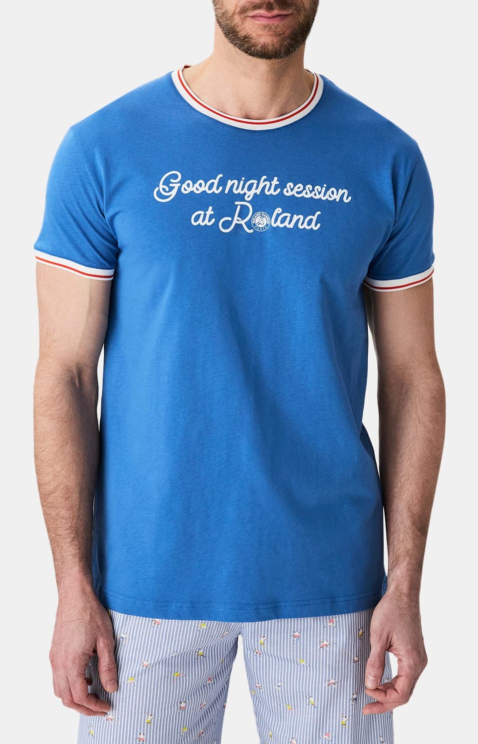 Pyjashort Good night session Bleu 2