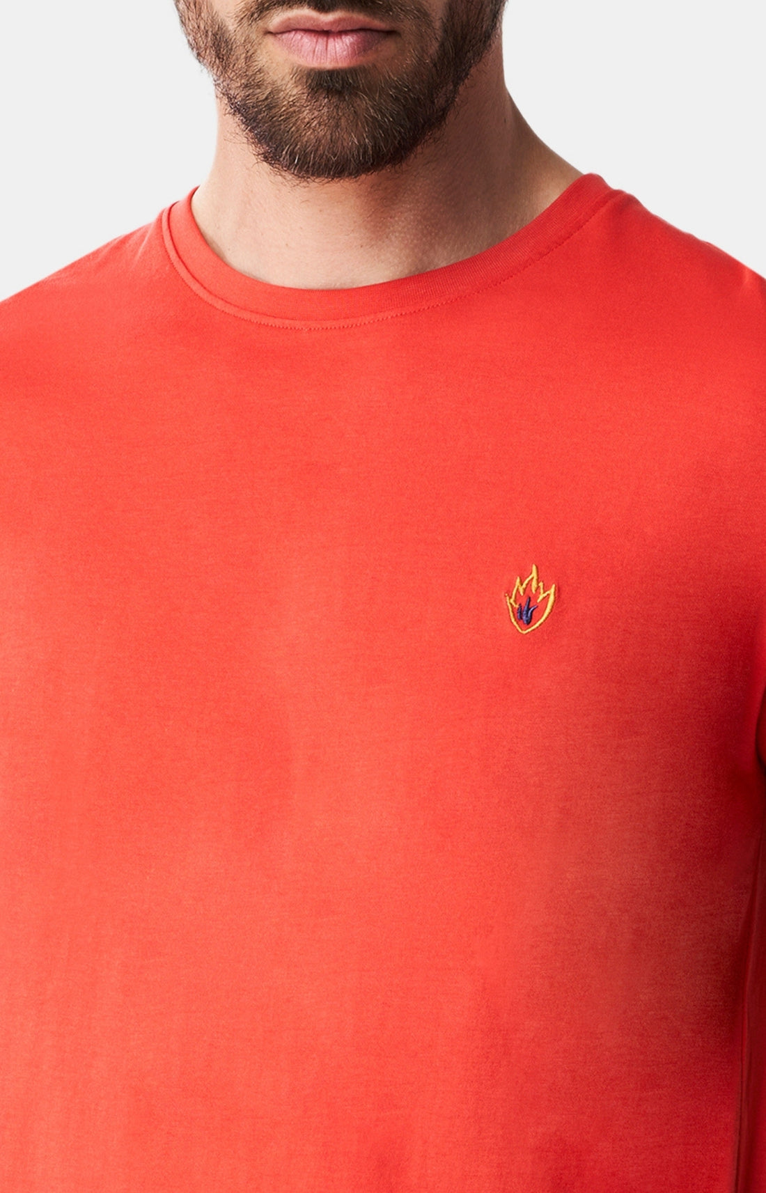 Pyjashort Homme On Fire Rouge 2