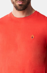 Pyjashort Homme On Fire Rouge 2
