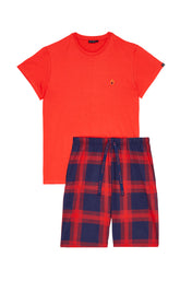 Pyjashort Homme On Fire 3 Multicolore 1