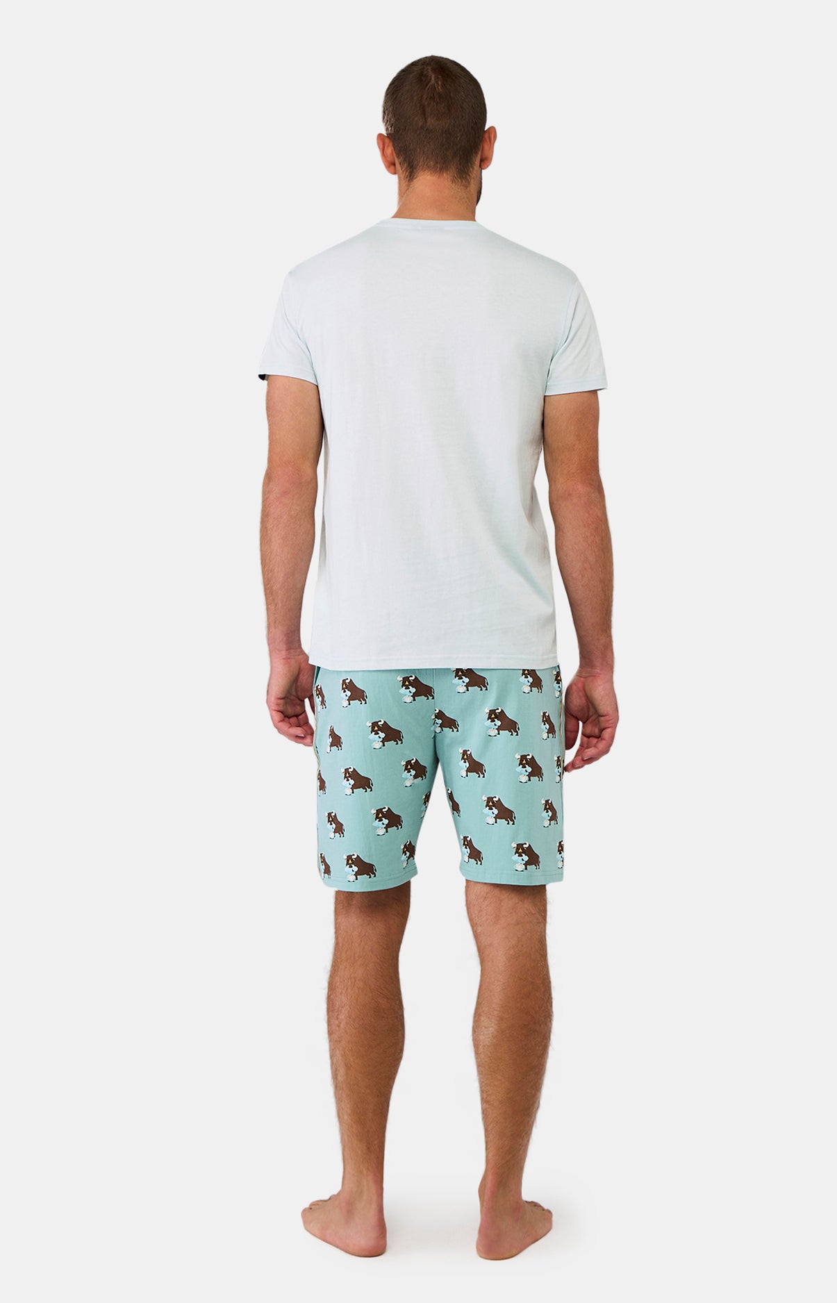 Pyjashort Homme Olé Bleu 6