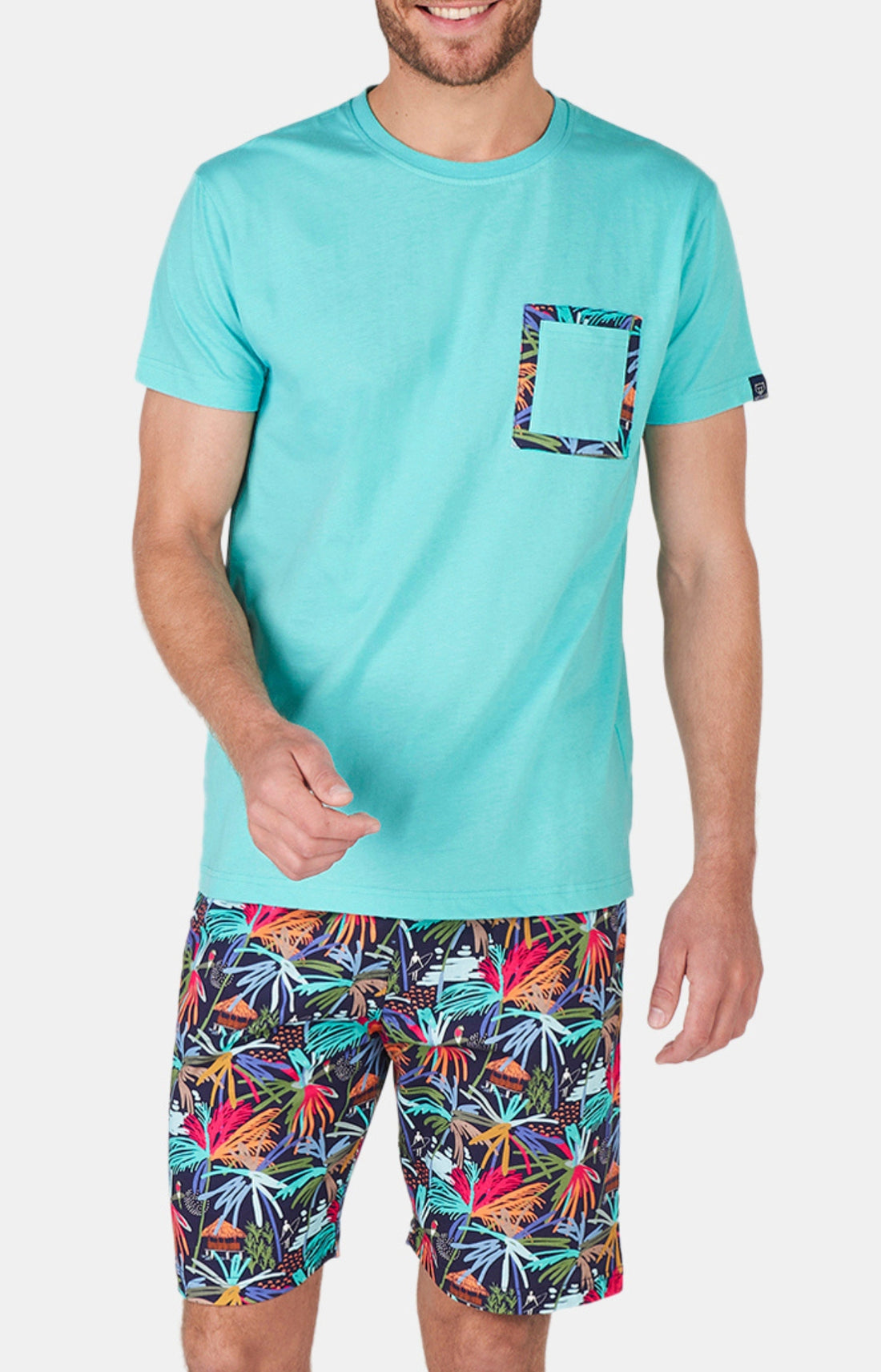 Pyjashort Tropical 1