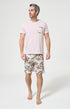 Pyjama Homme Van Life Manches courtes Imprimé vannes et palmiers multicolores 4