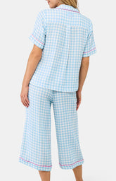 Pyjacorsaire vichy turquoise Lagon 5