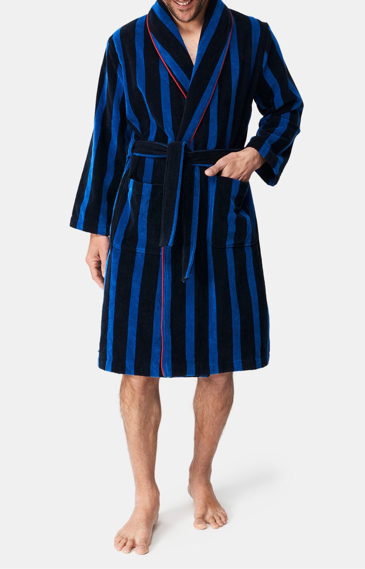 Peignoir Homme Teddy In Paris Marine 4