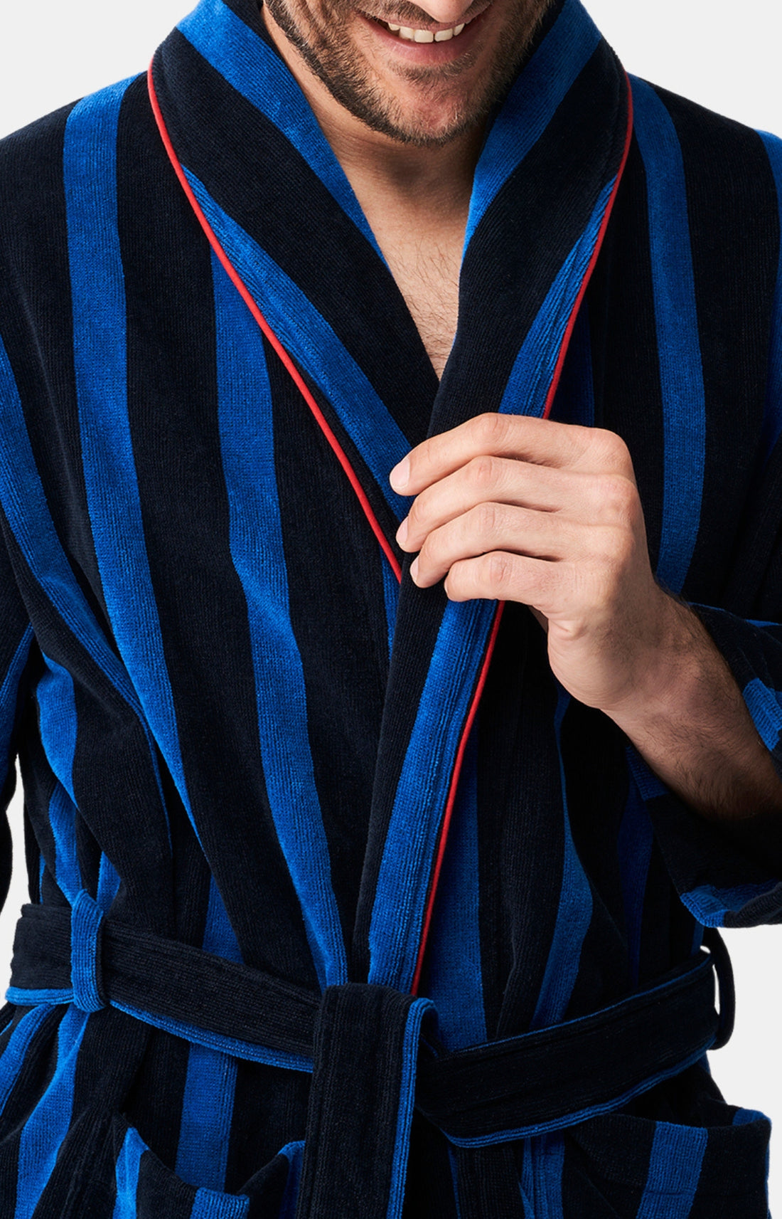 Peignoir Homme Teddy In Paris Marine 2