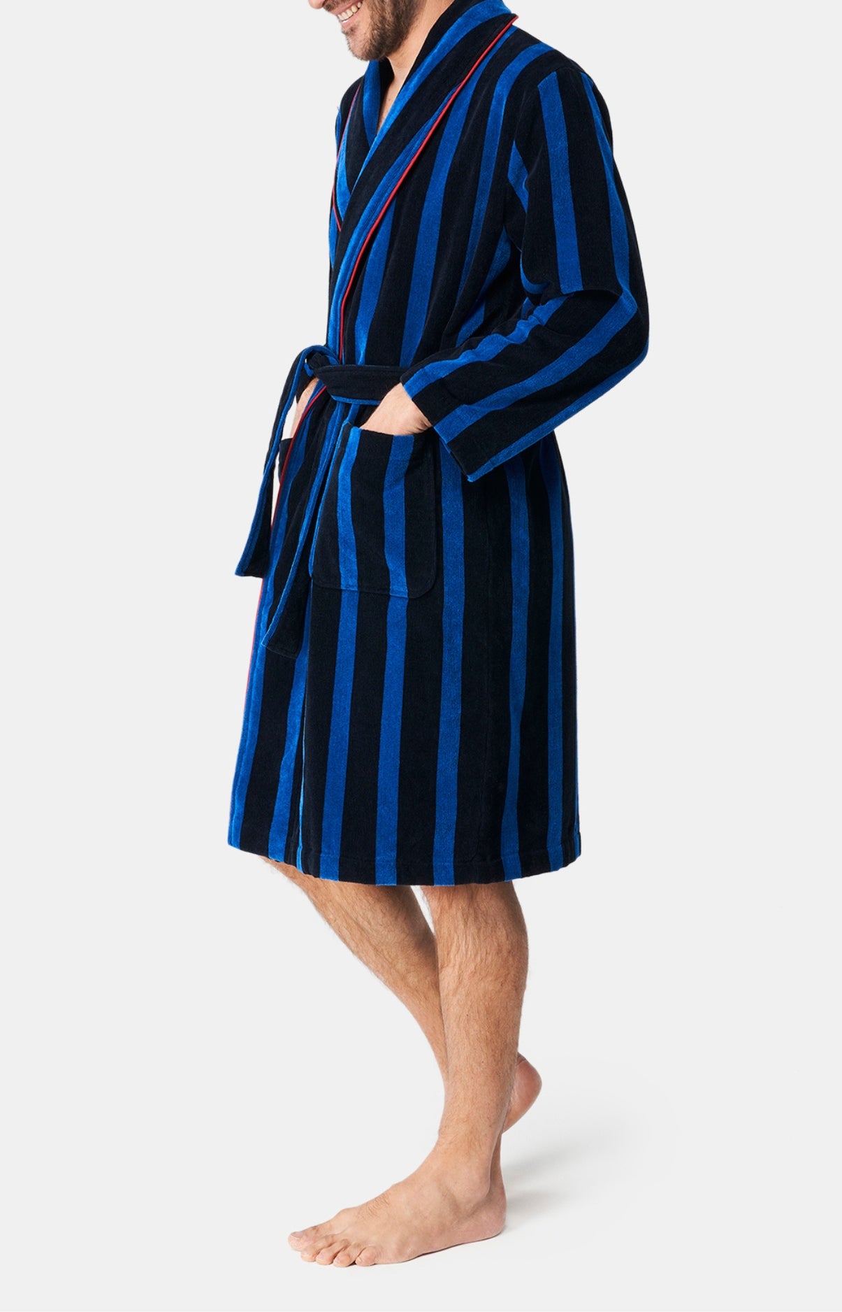 Peignoir Homme Teddy In Paris Marine 5