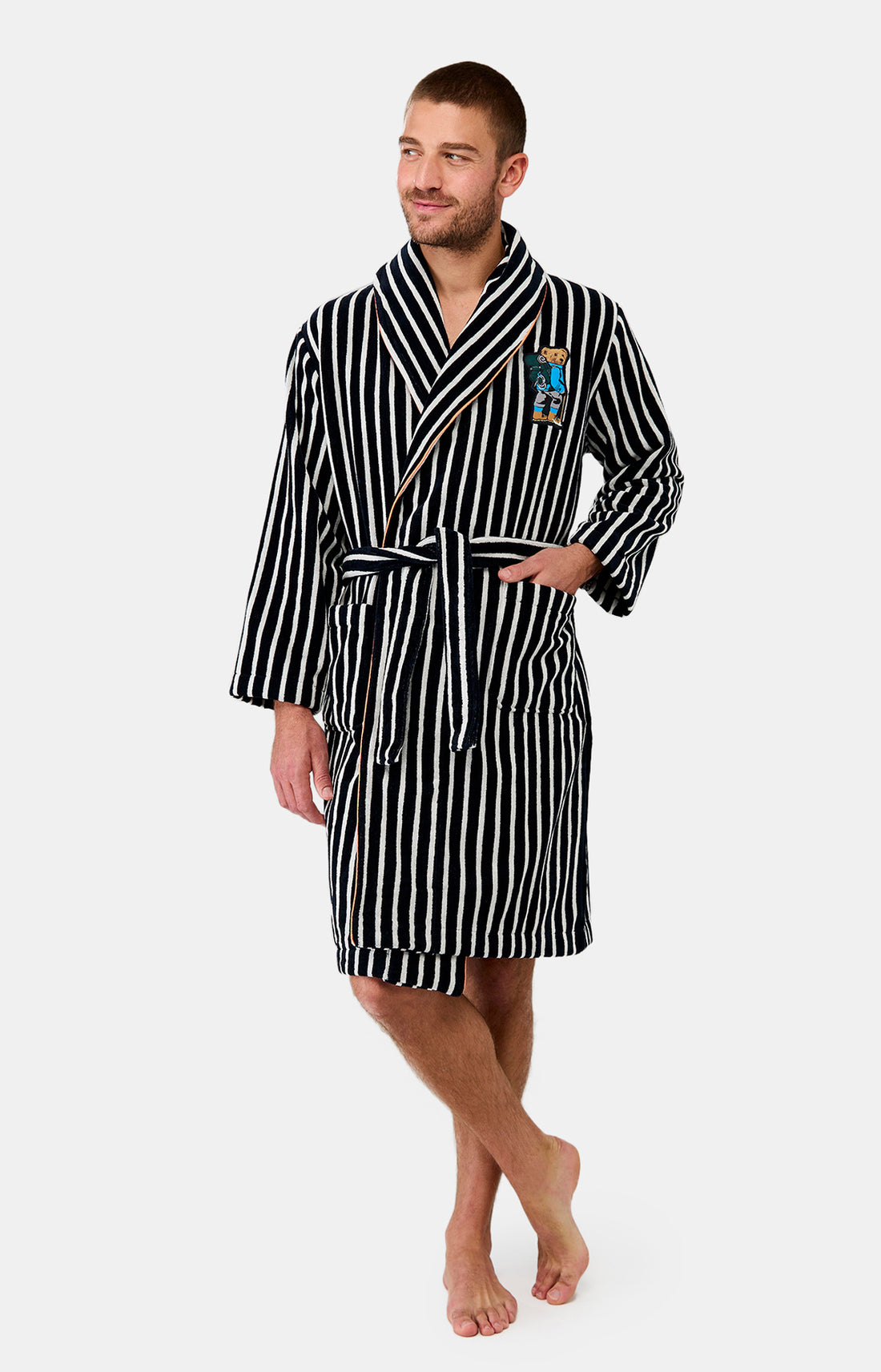 Peignoir de bain Homme Randormeur Marine 6