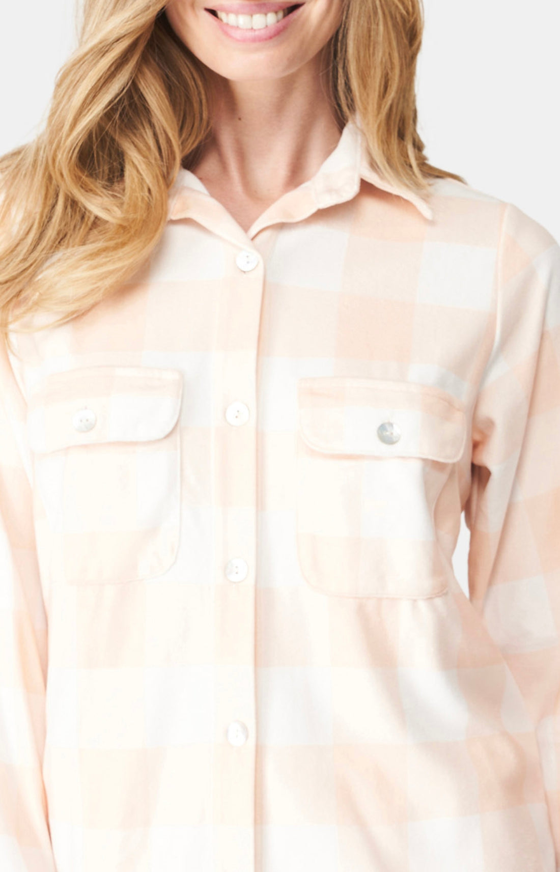 Pyjama long Femme polaire Rose 2