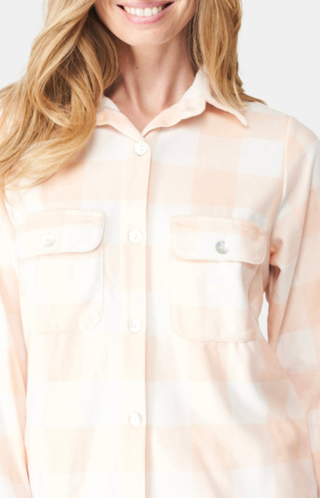 Pyjama long Femme polaire Rose 2