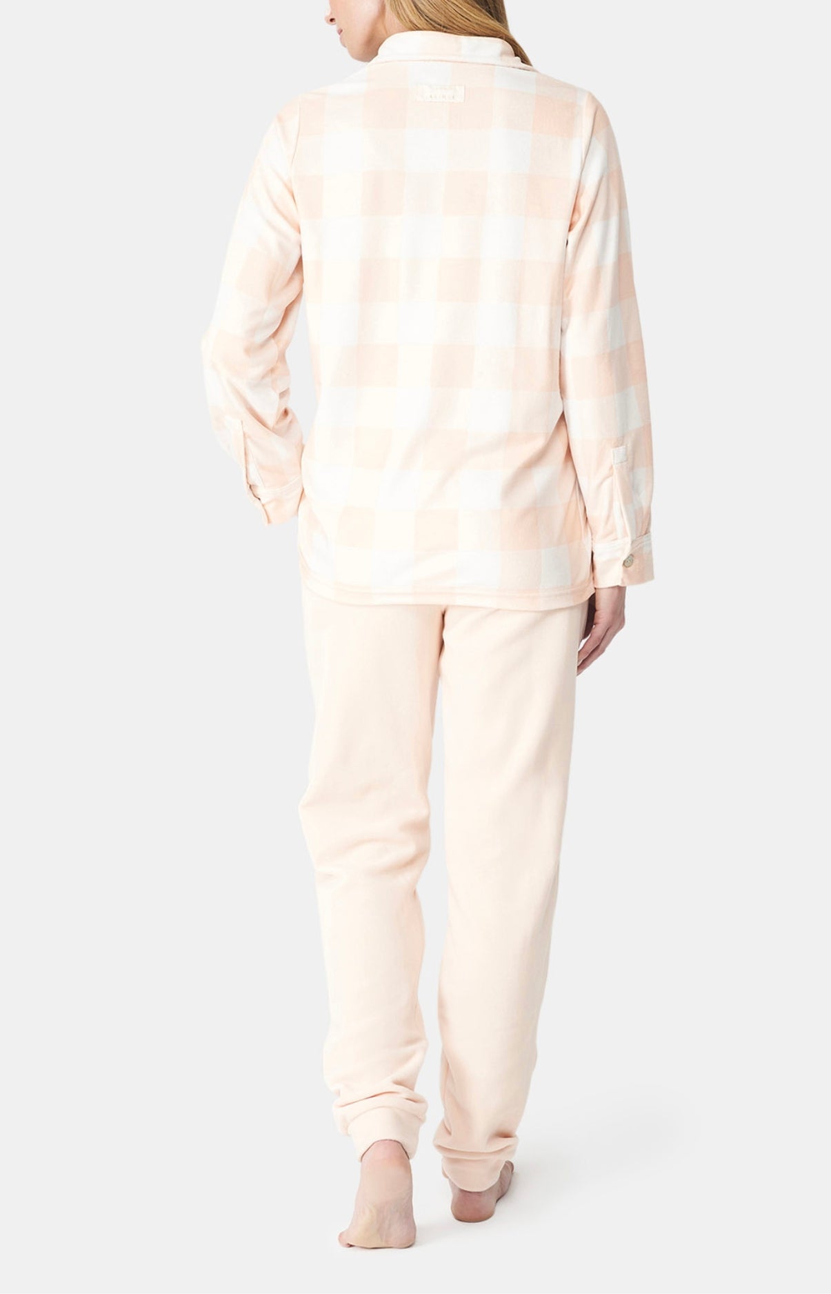 Pyjama long Femme polaire Rose 5
