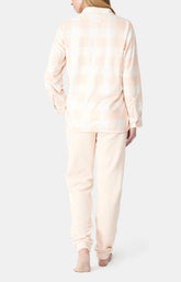 Pyjama long Femme polaire Rose 5