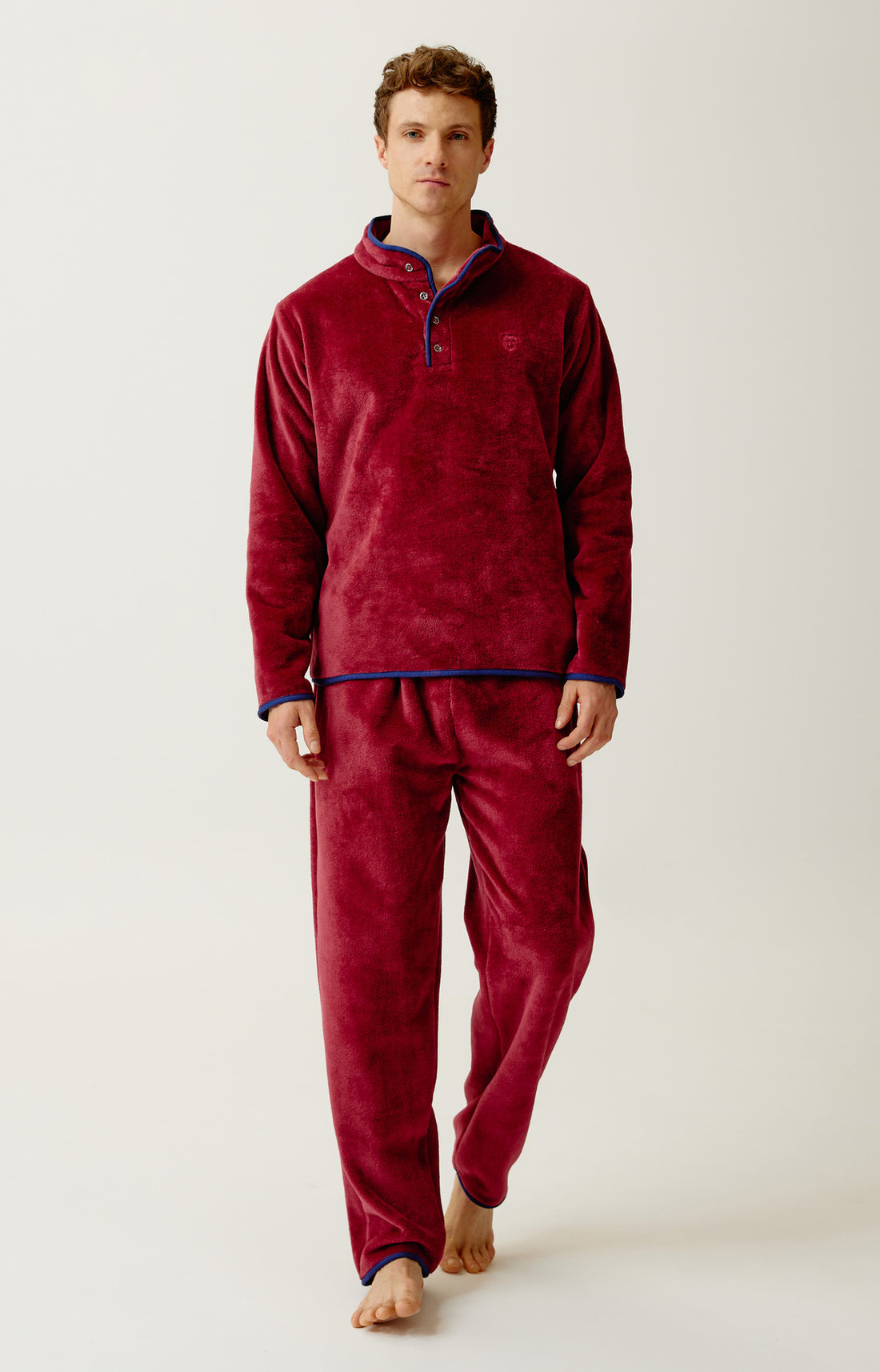 Pyjama en polaire - Burgundy