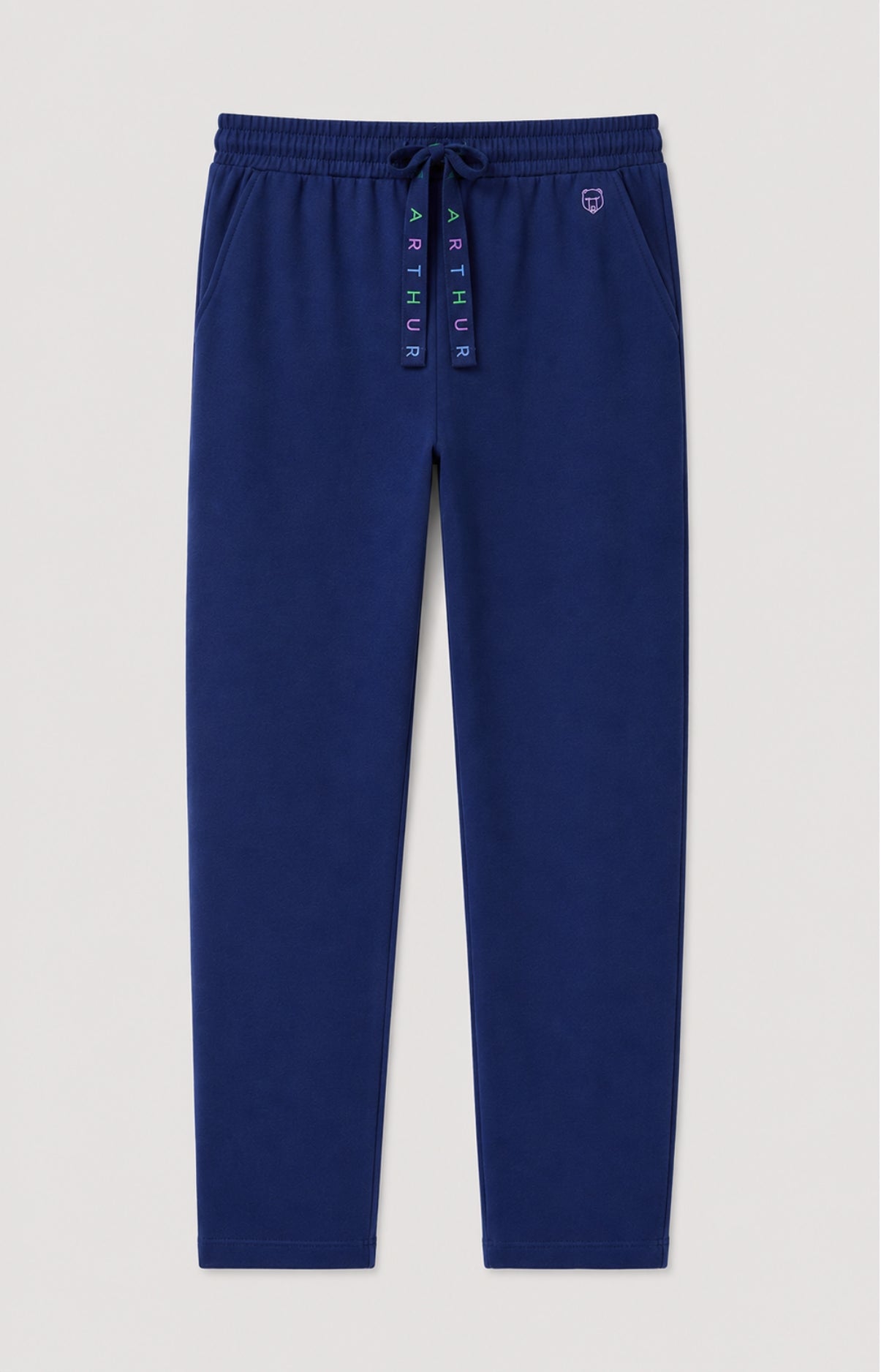 Pantalon en jersey de coton léger - Minuit
