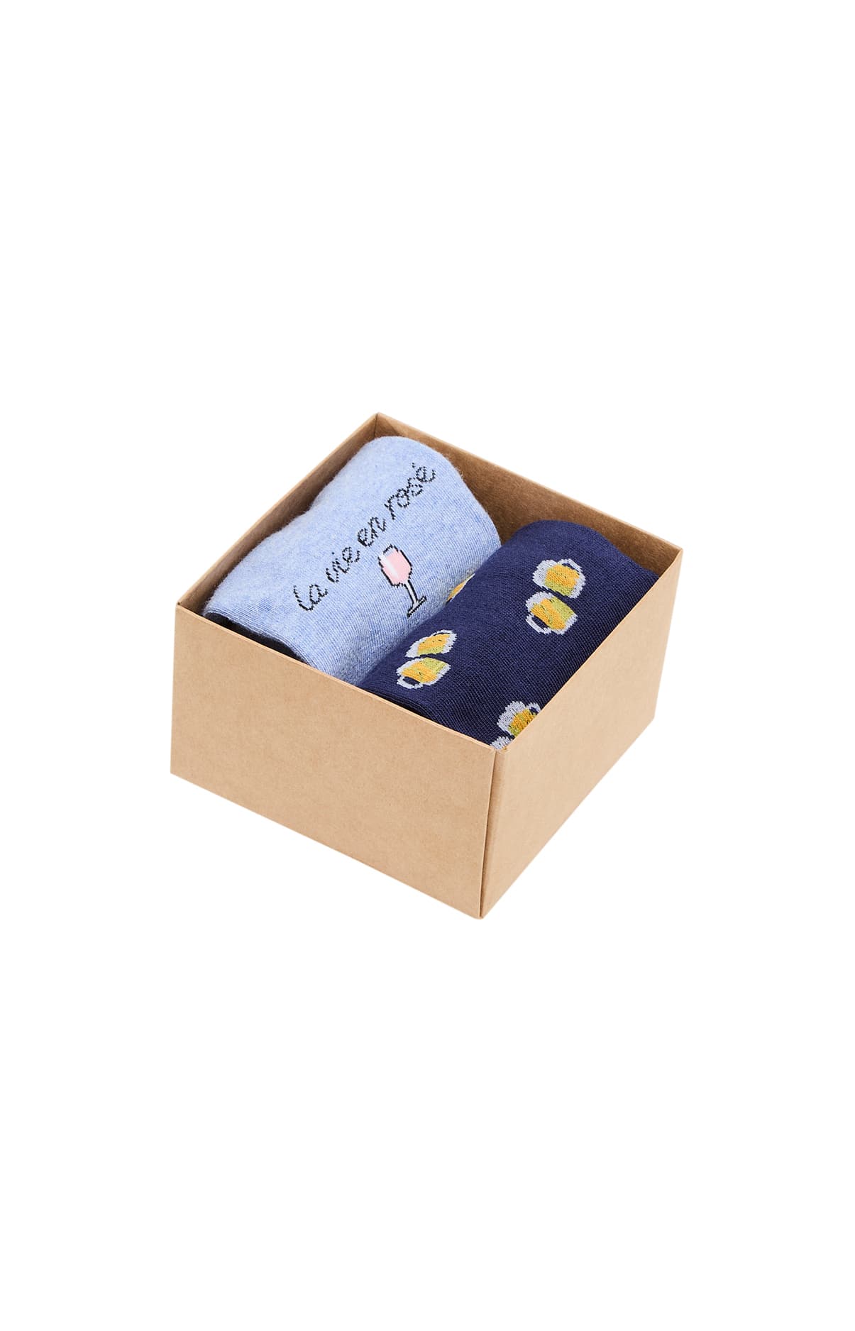 Chaussettes Homme Apéro Bleu et Marine 2