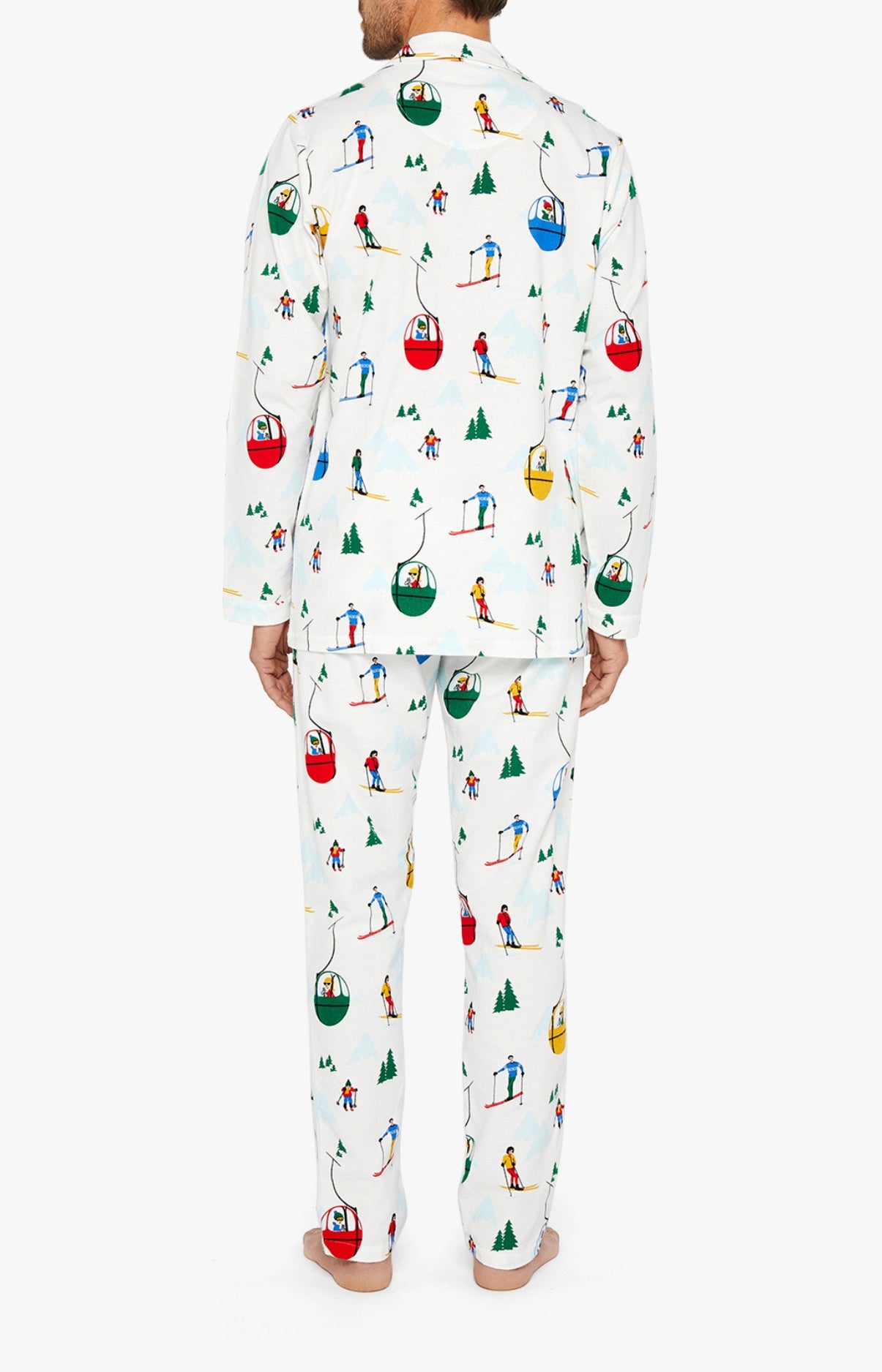 Pyjama boutonné Homme Mont Pyjama Multicolore 4