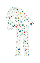 Pyjama boutonné Enfant Mont Pyjama Blanc 2