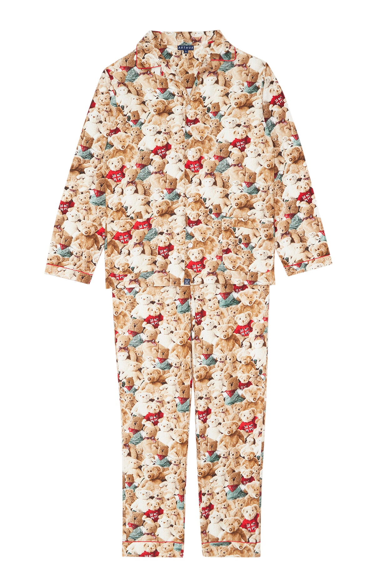 Pyjama boutonné Teddy 1