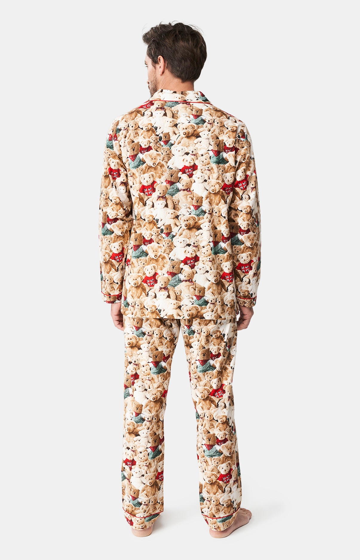Pyjama chaud homme ours teddy 5