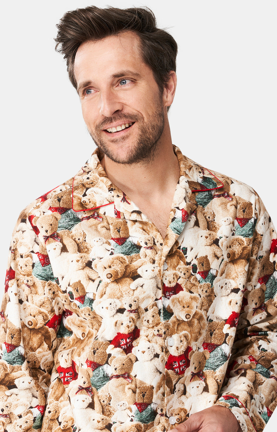 Pyjama chaud homme ours teddy 2