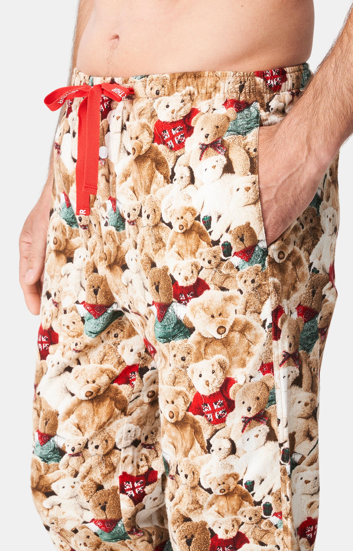 Pyjama chaud homme ours teddy 6