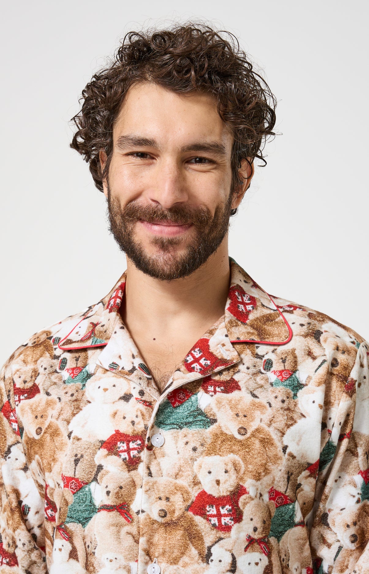 Pyjama chaud homme ours teddy 2