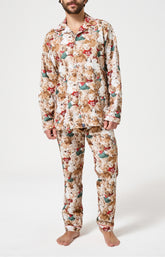 Pyjama chaud homme ours teddy 1