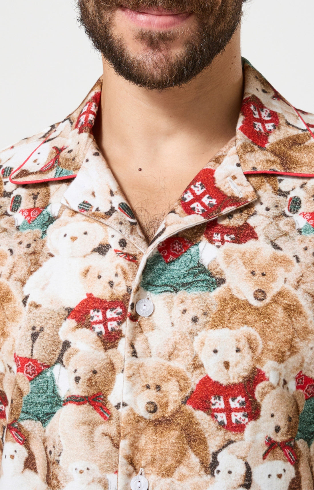 Pyjama chaud homme ours teddy 2