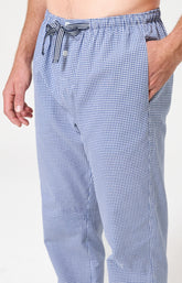 Pyjama Homme Vichy Manches longues Imprimé petits carreaux 4