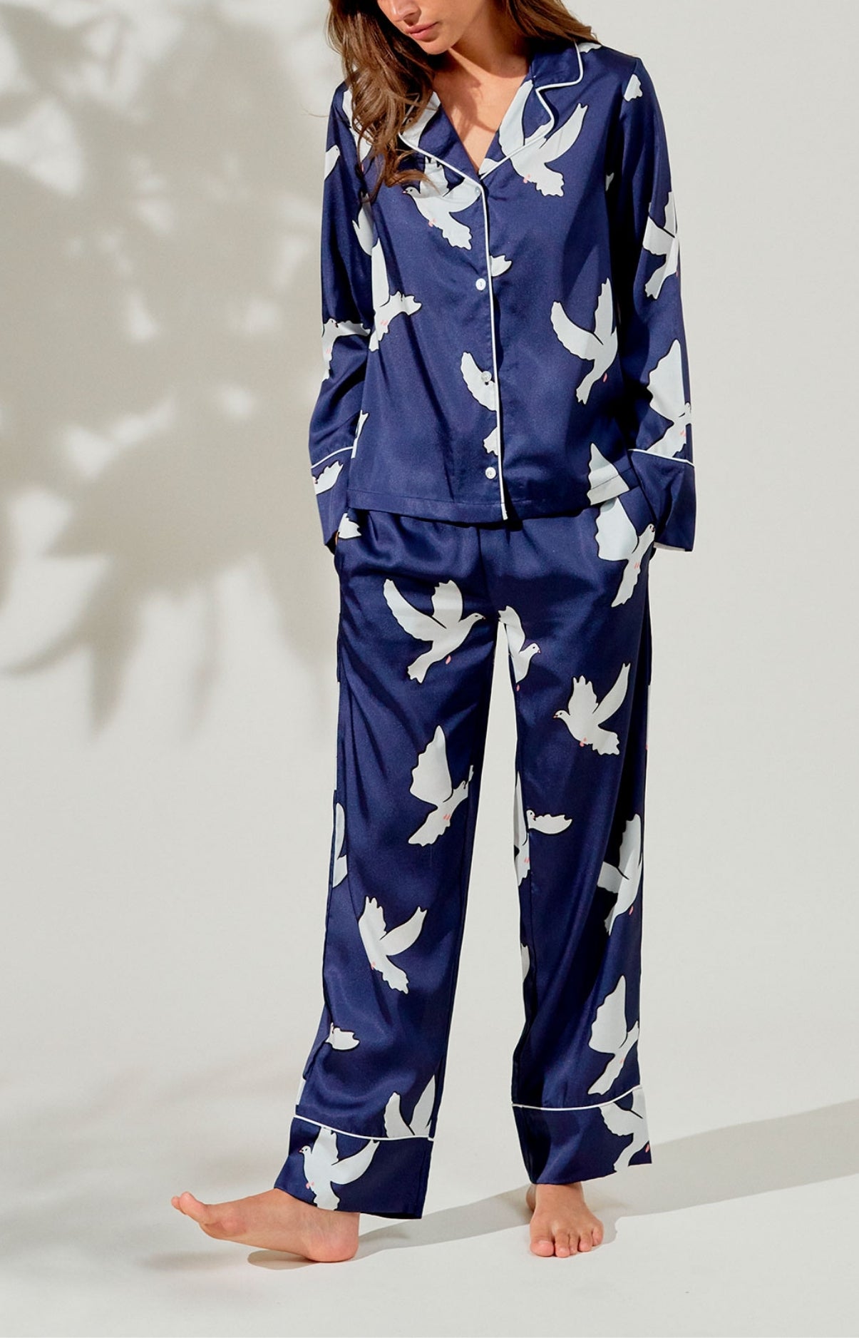 Buttoned pyjama - Dove