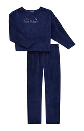 Pyjamas Femme Nuit Polaire MARINE 3