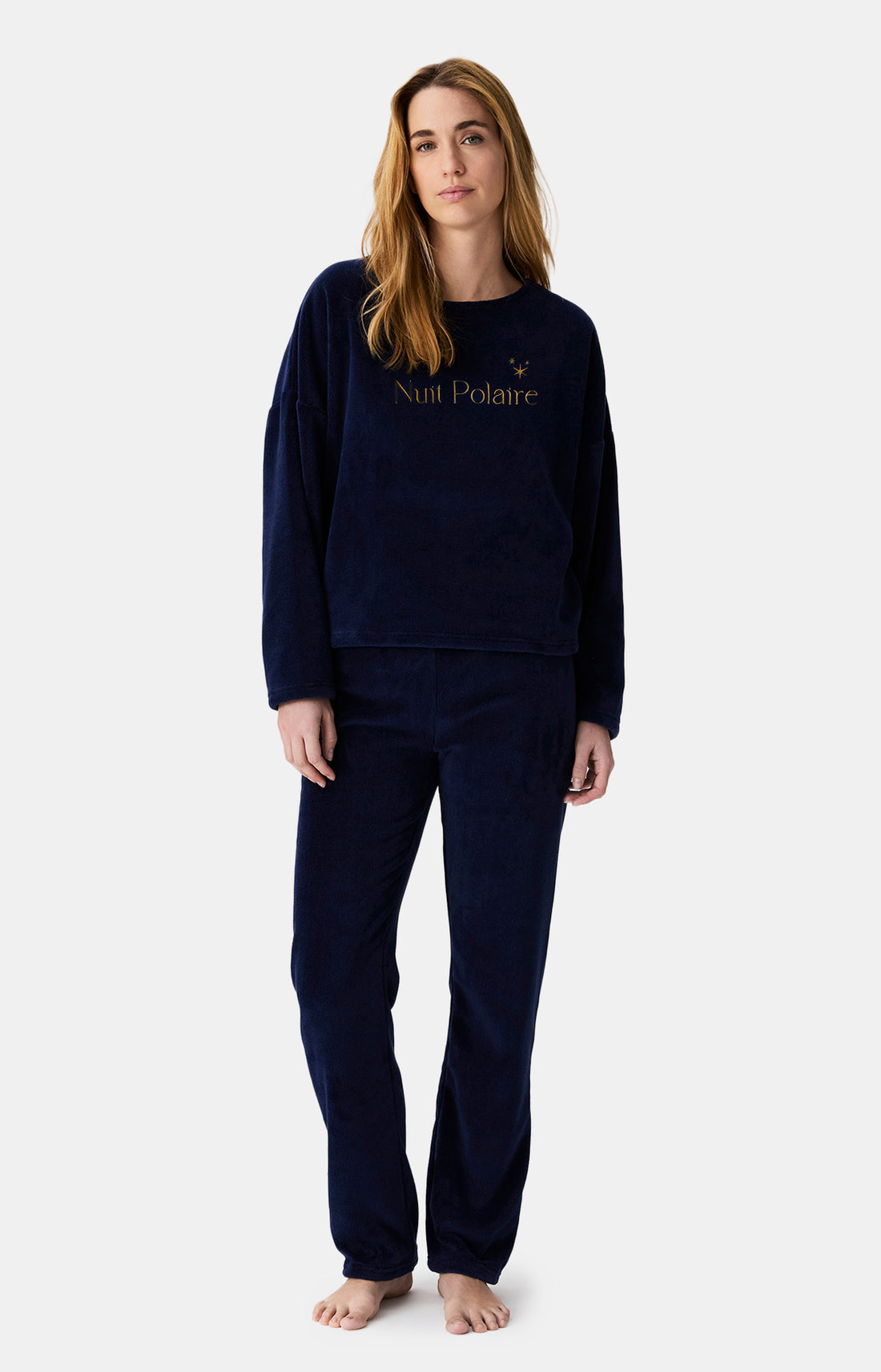 Pyjamas Femme Nuit Polaire MARINE 1