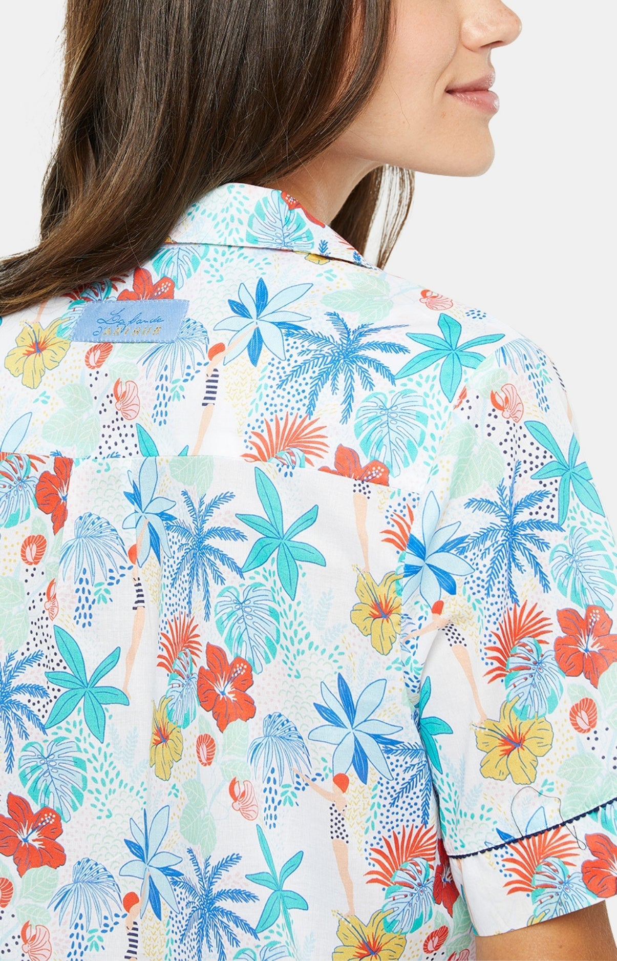 Pyjama boutonné - Tahiti