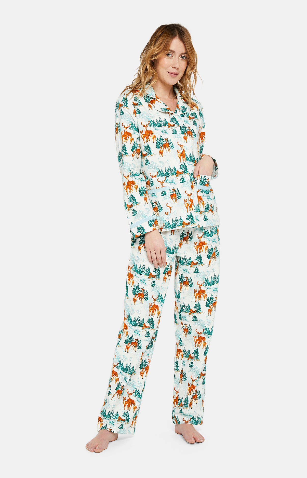 Pyjama boutonné - Faon des Neiges 1