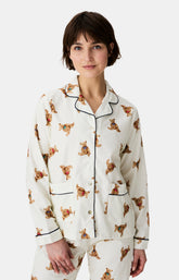 Pyjamas Femme Old Teddy IVOIRE 2