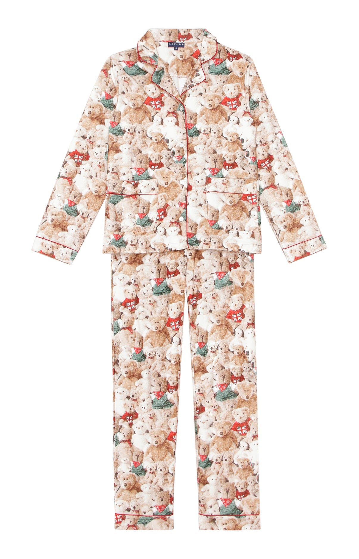 Pyjama boutonné Teddy 1