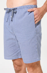 Pyjama Homme Vichy Manches courtes Imprimé petits carreaux 6