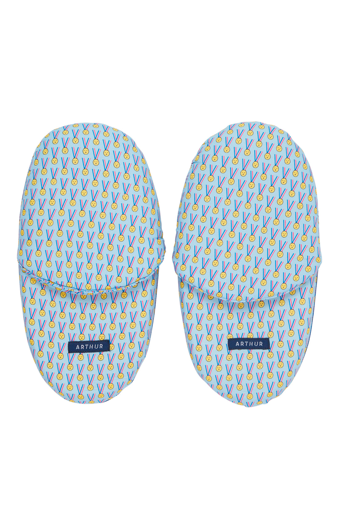 Pantoufles Médaille dort 1